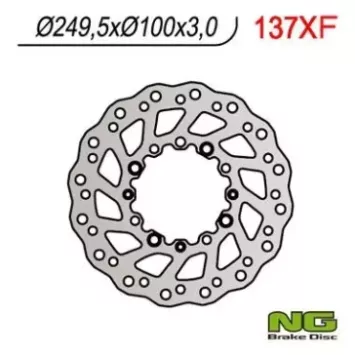 disque avant à petale NG pour KX 88-05 72.60