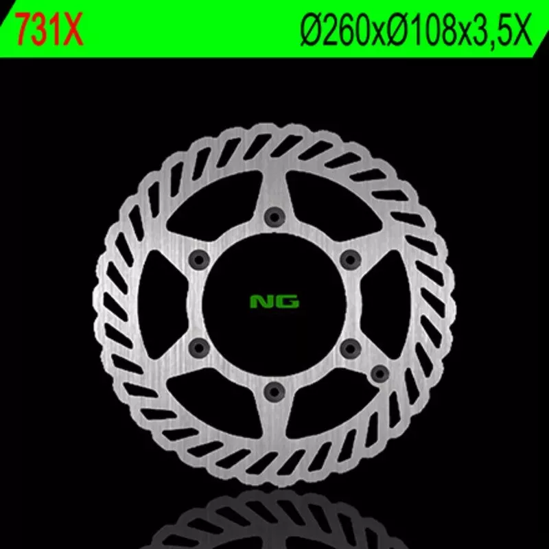 disque avant NG pour GASGAS EC petale