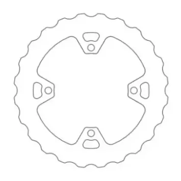 disque arriere plein SX/F 98-24 EXC/F 00-24 220mm MOTOMASTER