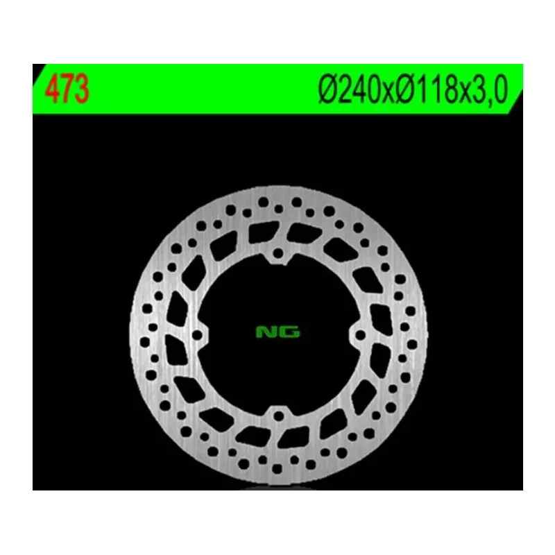 disque de frein avant CR 240mm NG