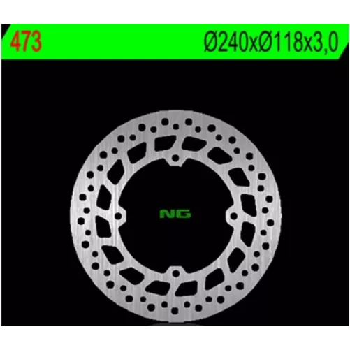 disque de frein avant CR 92-94 240mm NG