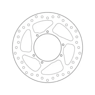 disque de frein avant CR/F 260mm BREMBO rond