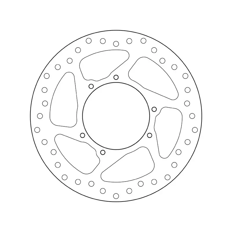 disque de frein avant CR/F 260mm BREMBO rond