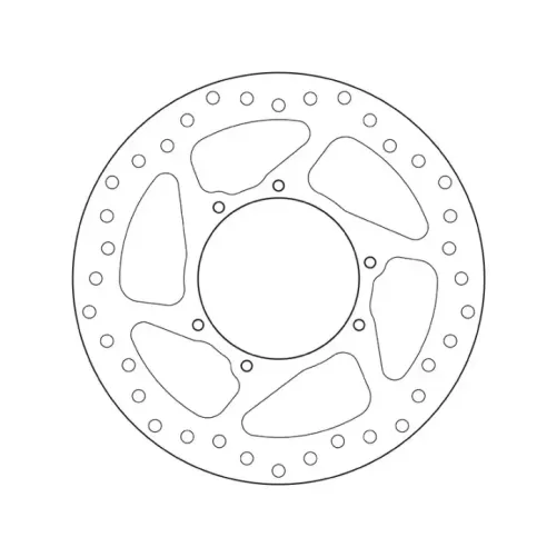 disque de frein avant CR/F 260mm BREMBO rond