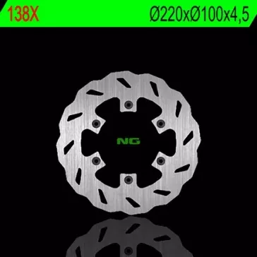 disque arriere wave NG pour 125/250/500 KX 89-02