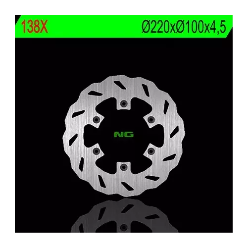 disque arriere wave NG pour 125/250/500 KX 89-02