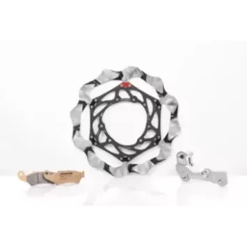 Kit Disque de frein Oversize BRAKING Wave flottant 280mm YZ/F 08-24