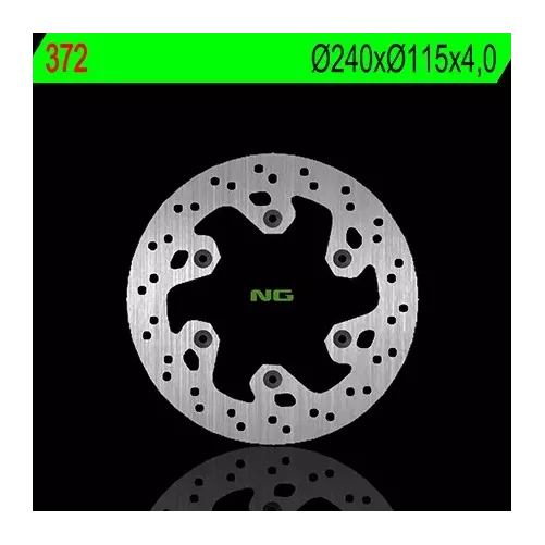 disque arriere rond NG pour YAMAHA 125-250 YZ 97-01