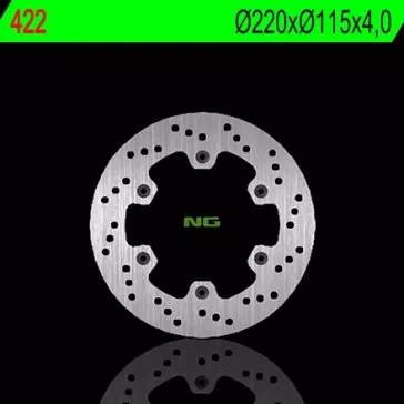 disque arriere rond NG pour YAMAHA 125-250 YZ 88-96