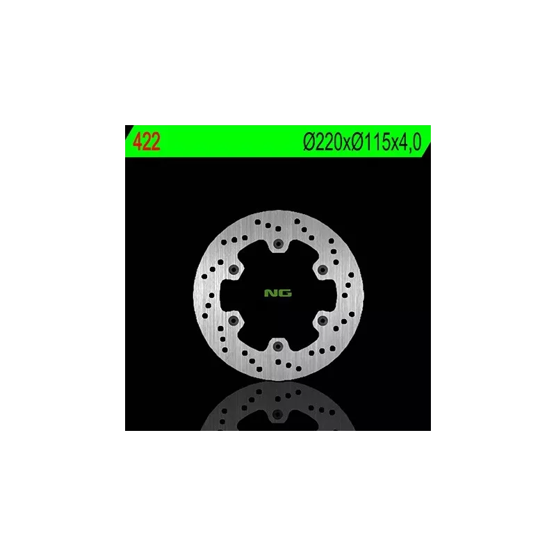disque arriere rond NG pour YAMAHA 125-250 YZ 88-96