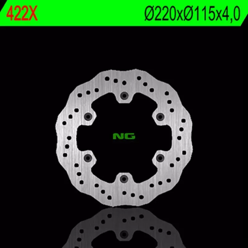 disque arriere wave NG pour 125/250 YZ 85-96