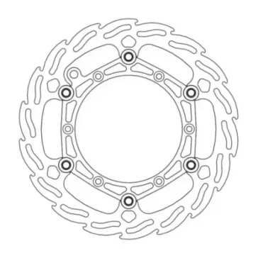 disque avant MOTOMASTER flottant BETA RR 260mm