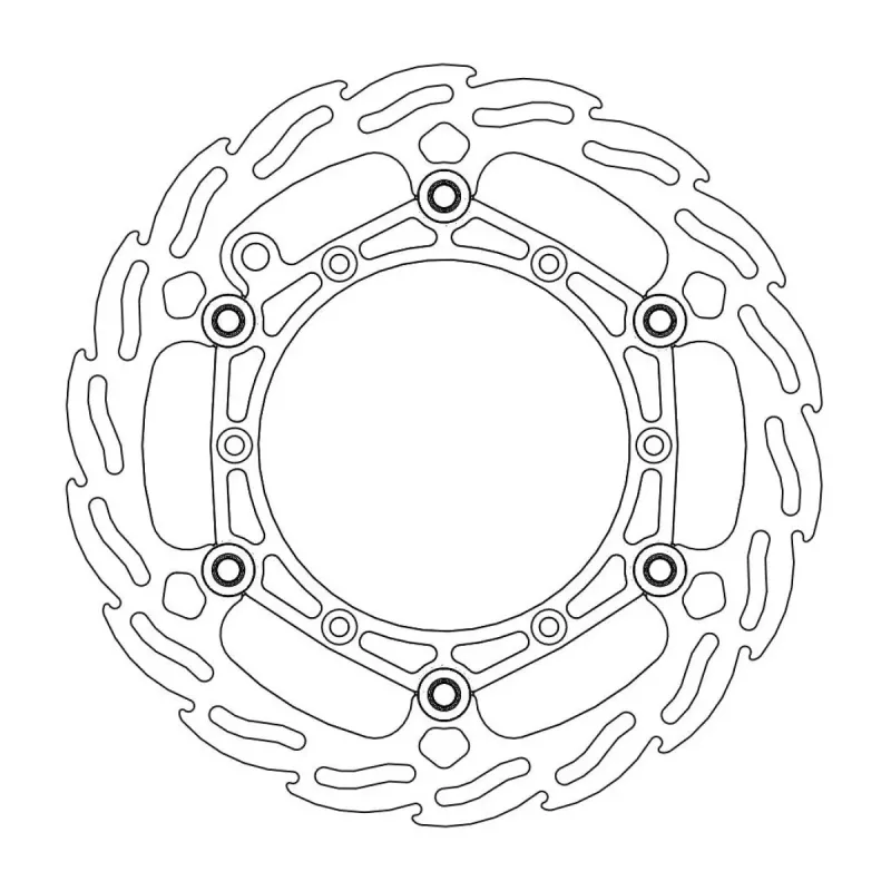 disque avant MOTOMASTER flottant BETA RR 260mm
