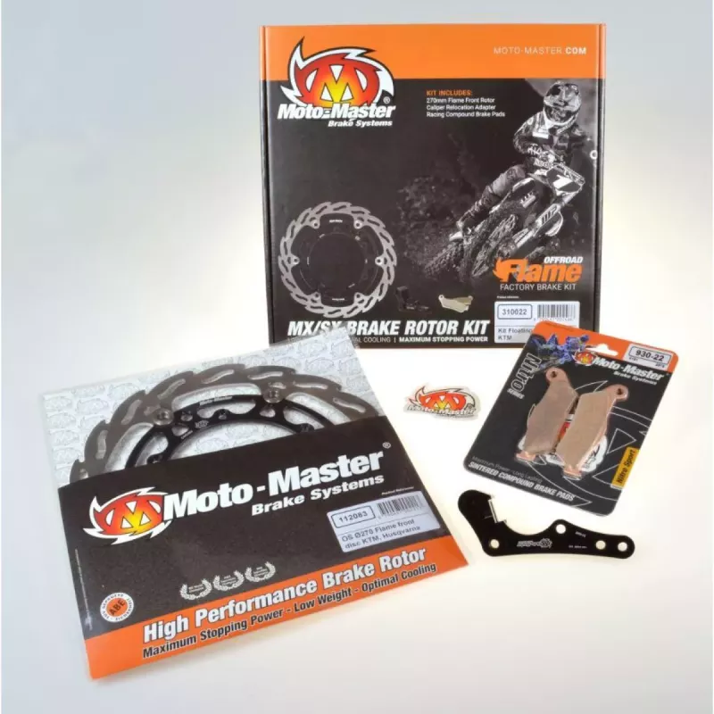 kit disque frein avant oversize BETA RR 13-24 MOTOMASTER RACING 270mm