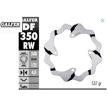 disque arriere galfer 250/450 RMZ
