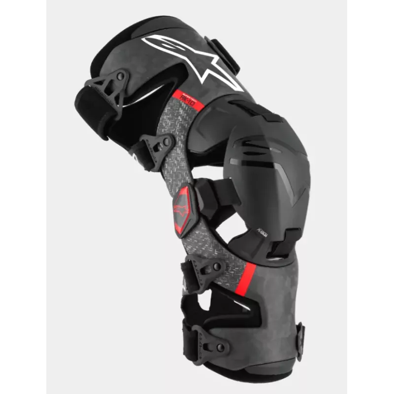 Genouilleres Alpinestars RK-10 Plasma Noir Rouge