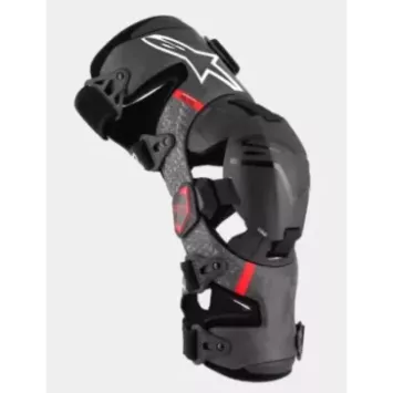 Genouilleres Alpinestars RK-10 Plasma Noir Rouge