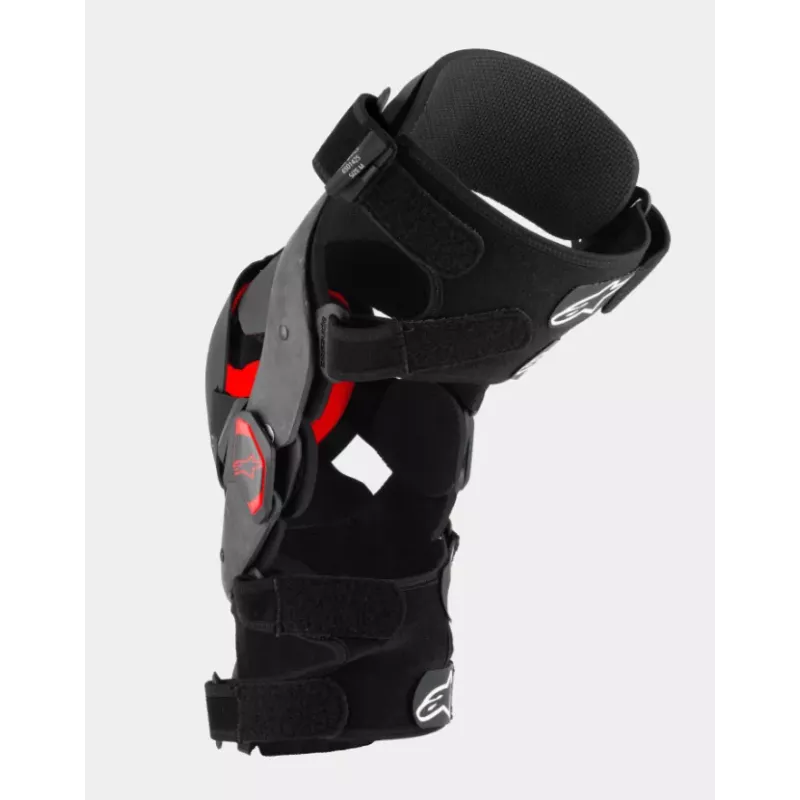 Genouilleres Alpinestars Supertech RK-10 Plasma Noir Rouge