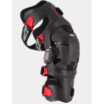 Genouilleres Alpinestars RK-7 Plasma Noir Rouge