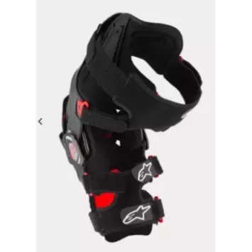 Genouilleres Alpinestars RK-7 Plasma Noir Rouge