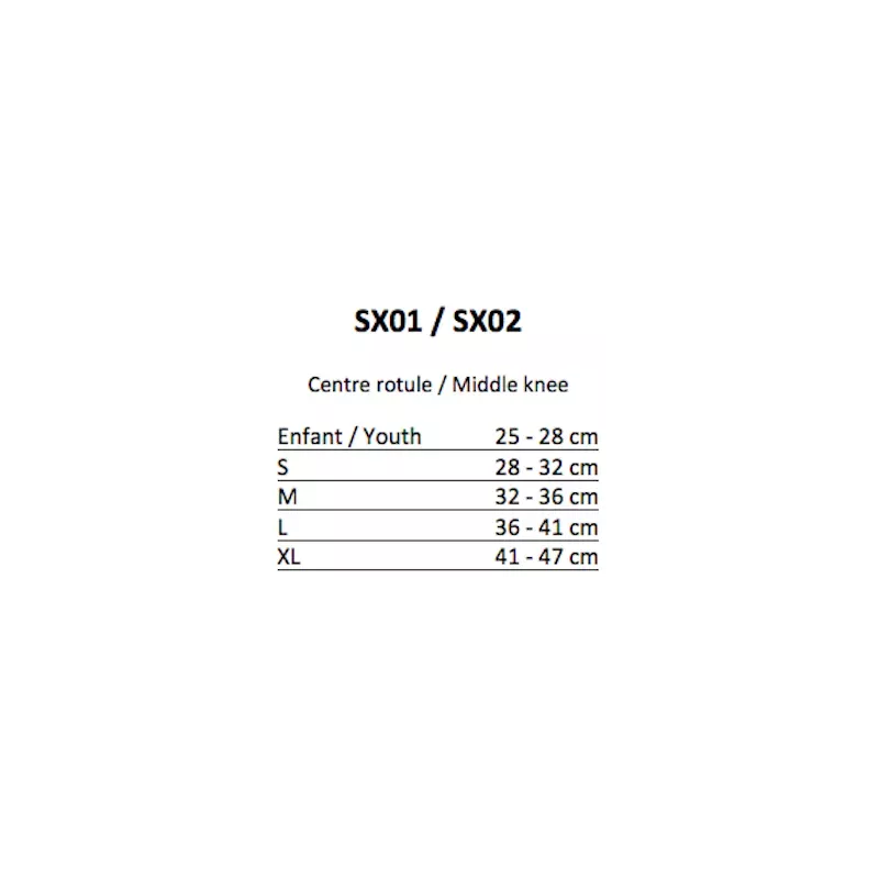 Genouillères EVS SX02 RS9 159? Genouillères EVS SX02 RS9 159?