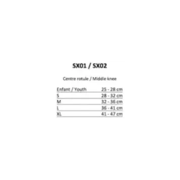 Genouillères EVS SX02 RS9 159?