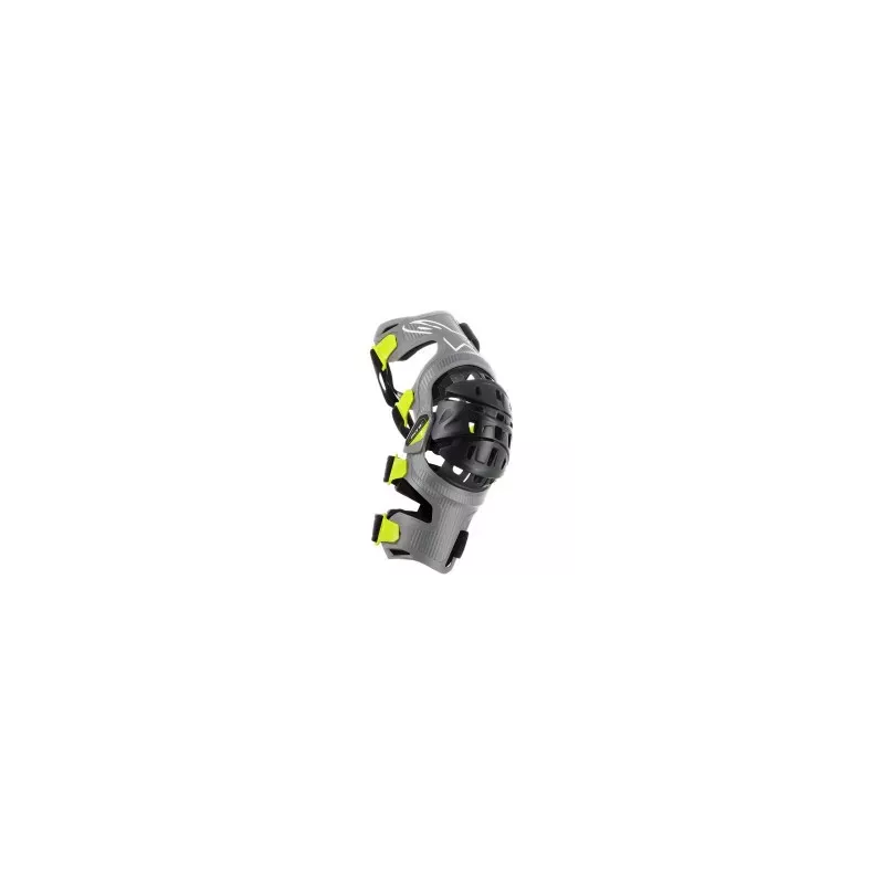 Genouillères ALPINESTARS BIONIC 7 argent jaune fluo