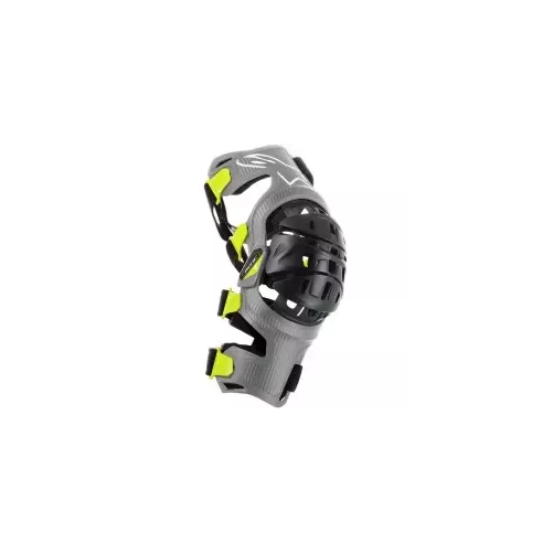 Genouillères ALPINESTARS BIONIC 7 argent jaune fluo
