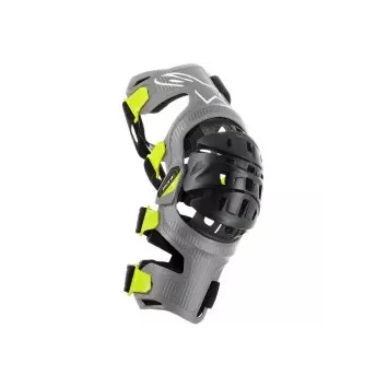 Genouillères ALPINESTARS BIONIC 7 argent jaune fluo
