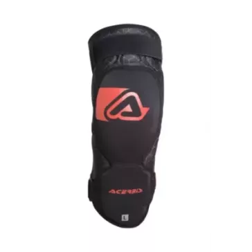X-KNEE GENOUILLERES ACERBIS SOFT ADULT NOIR/ROUGE