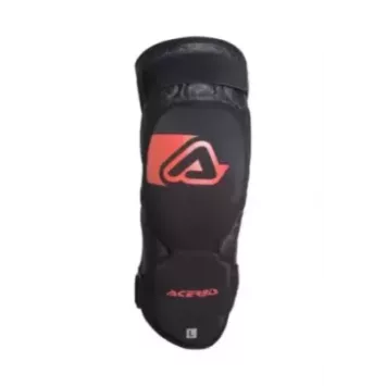 X-KNEE GENOUILLERES ACERBIS SOFT ADULT NOIR/ROUGE