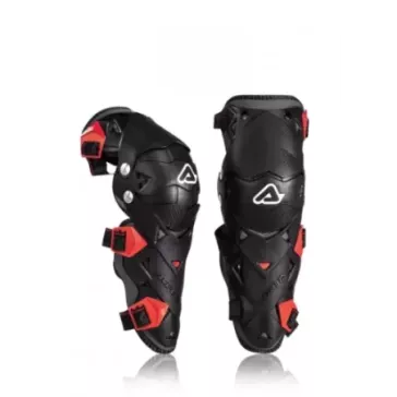 genouilleres ACERBIS IMPACT EVO 3.0 NOIR/ROUGE