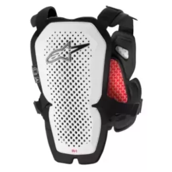 Pare-Pierres ALPINESTARS A-1 PRO blanc noir rouge