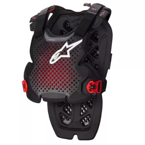 Pare-Pierres ALPINESTARS A-1 PRO noir rouge