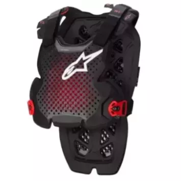 Pare-Pierres ALPINESTARS A-1 PRO noir rouge