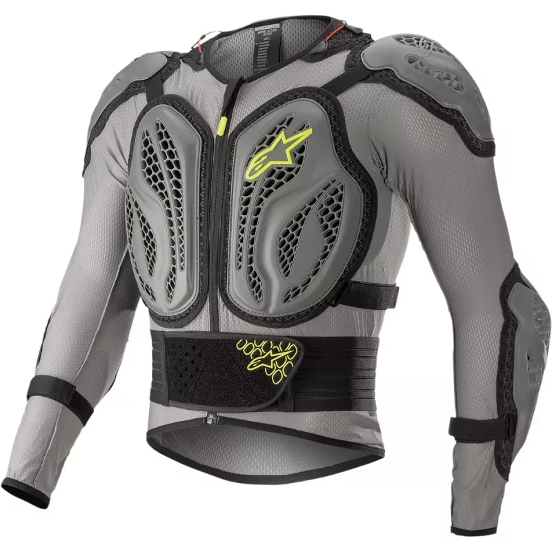 Veste de protection ALPINESTARS ACTION BIONIC gris jaune