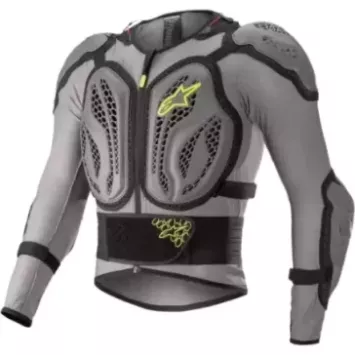 Veste de protection ALPINESTARS ACTION BIONIC gris jaune