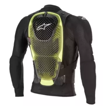 Gilet de protection ALPINESTARS PRO V2 noir jaune fluo