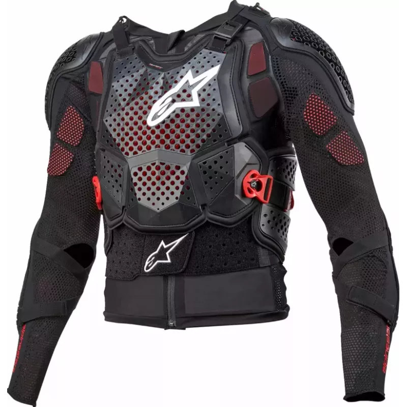 Gilet de protection ALPINESTARS BIONIC TECH V3 noir rouge