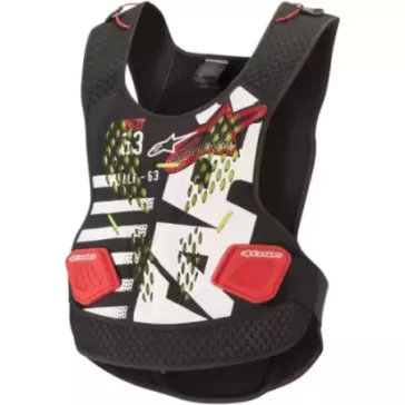 Pare-Pierres ALPINESTARS sequence noir blanc rouge