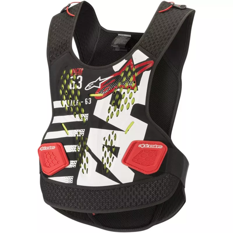 Pare-Pierres ALPINESTARS sequence noir blanc rouge