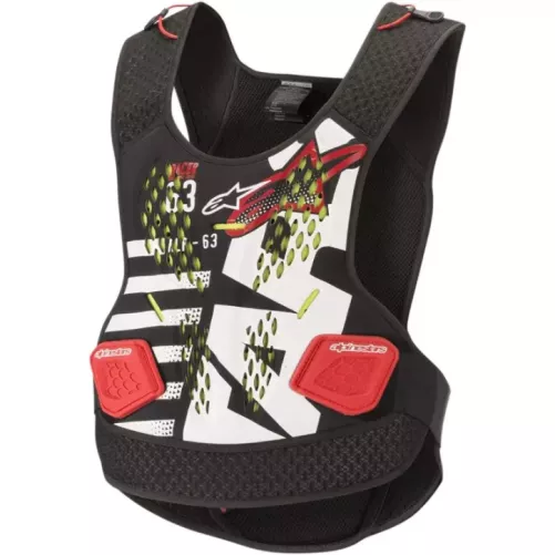Pare-Pierres ALPINESTARS sequence noir blanc rouge