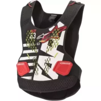 Pare-Pierres ALPINESTARS sequence noir blanc rouge