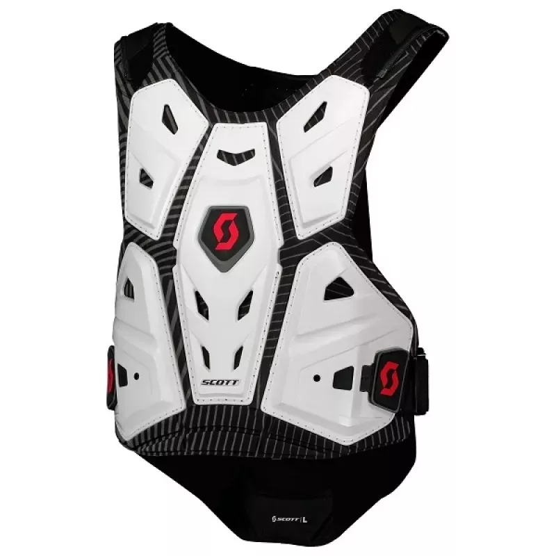 Pare Pierres Scott Adulte Commander 2 Blanc Rouge