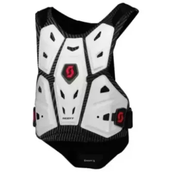 Pare Pierres Scott Adulte Commander 2 Blanc Rouge