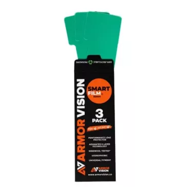 Pack films universels Hydrophobe ARMOR VISION x3 62MM