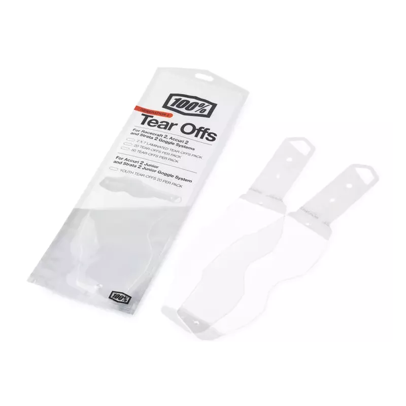 TEAR OFF 100% GEN 2 strata, accuri, racecraft Laminés