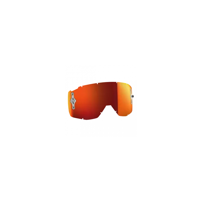 écran SCOTT HUSTLE / SPLIT / TYRANT / PRIMAL orange chrome