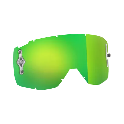 écran SCOTT HUSTLE / SPLIT / TYRANT / PRIMAL vert chrome