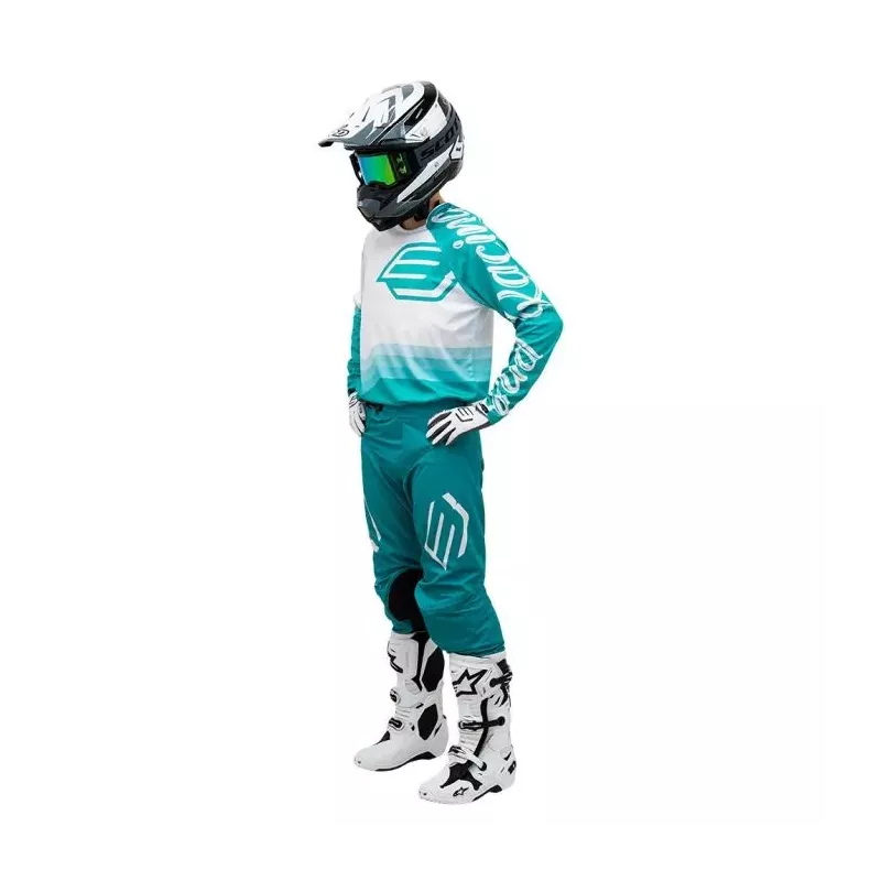 Tenue Enfant Bud 95' Aqua Blanc